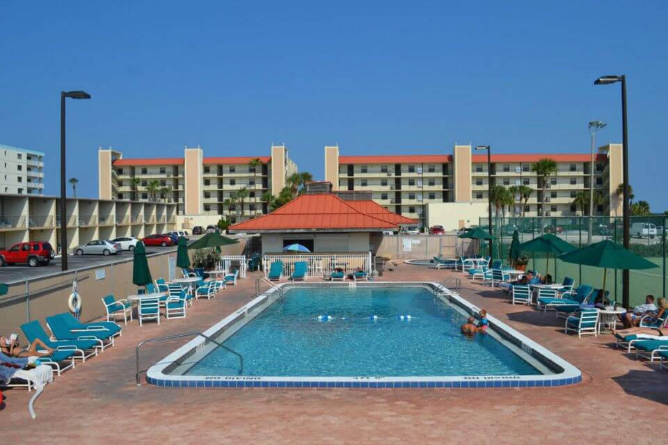 pool at Ocean Landings Resort And Racquet Club in Cocoa Beach FL