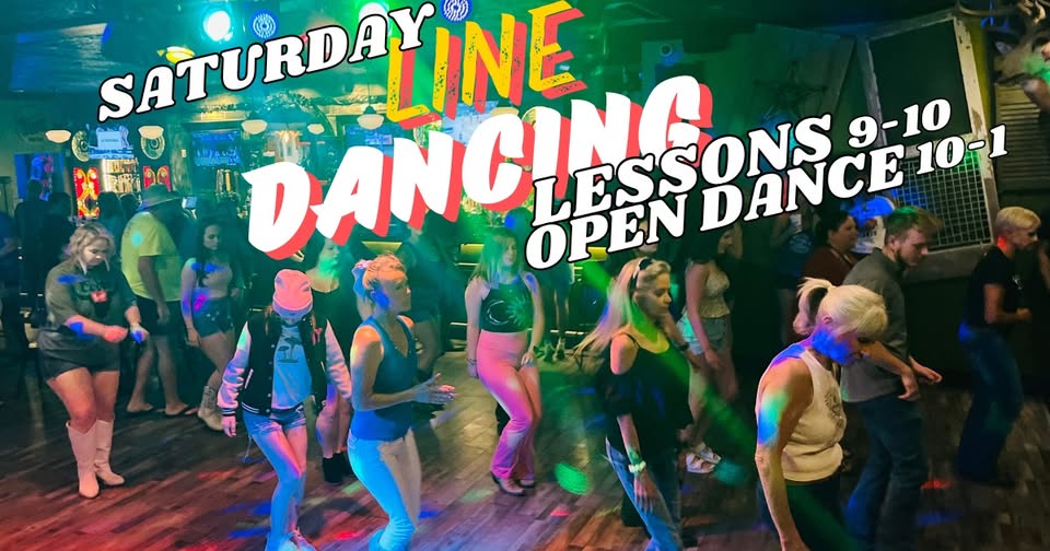 Line Dancing Saturdays at Fish Camp Grill