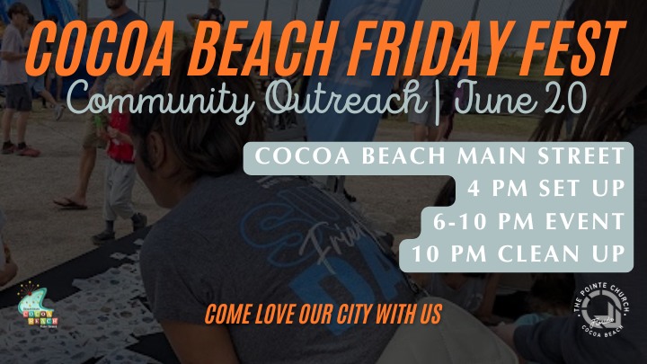 Pointe Family Month: Cocoa Beach Friday Fest