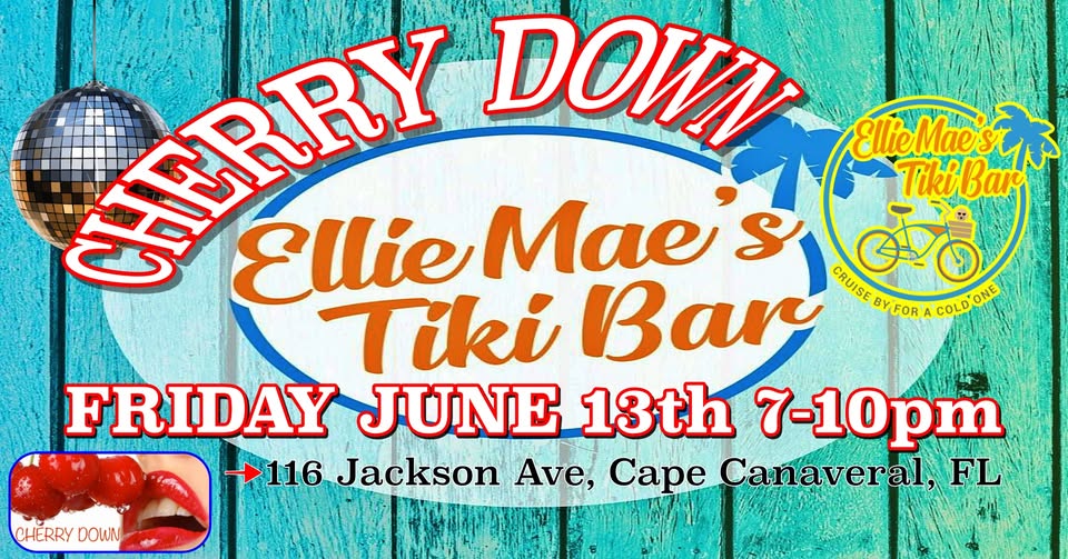 Cherry Down Live at Ellie Mae’s Tiki Bar